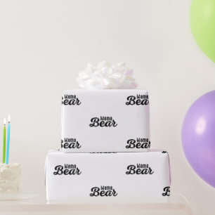 Mama Bear Wrapping Paper
