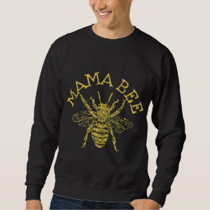 Mama Bee Cute Funny Beekeeper Mother's Day Bee Lov Sweatshirt