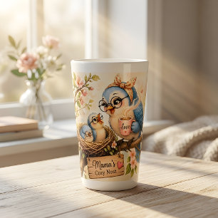 Mama Bird Coffee Latte Mug