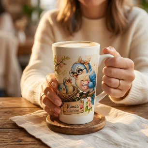 Mama Bird Coffee Latte Mug