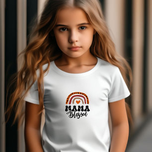 Mama Blessed Printl T-Shirt