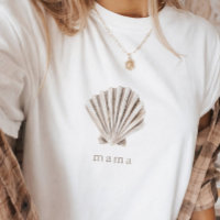 Mama Boho Beach Shell Baby Shower