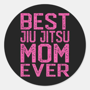 Mama - Brazilian Jiu-Jitsu BJJ and Grappling Classic Round Sticker