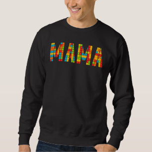 Mama Brick Builder Blocks Master Builder Sweatshirt