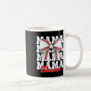 Mama Bysebyll Coquette Bow Game Day Bysebyll Mum M Coffee Mug