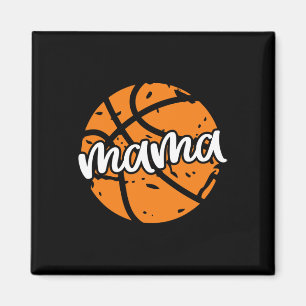 Mama Bysketbyll Mum Supportive Player Mama Mothers Magnet