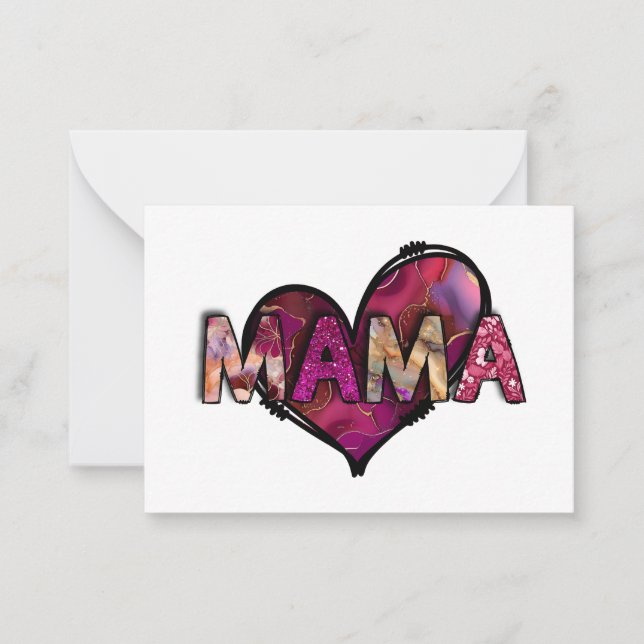 Mama  card (Front)