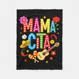 Mama cita cinco de mayo fleece blanket