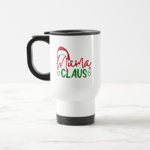 Mama Claus Christmas Design-60094 Travel Mug