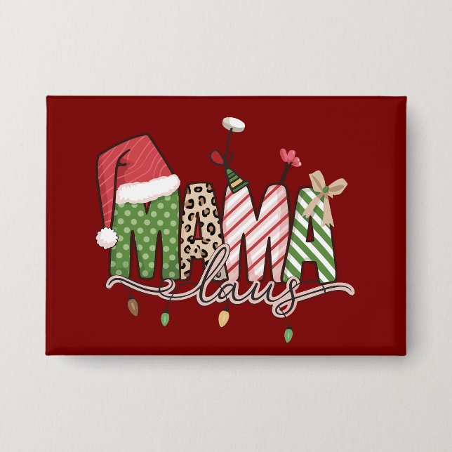  Mama Claus Christmas Funny Xmas Mummy (Front)