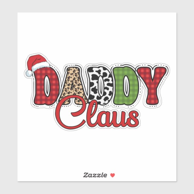 Mama Claus Christmas Plaid Text Design-50095 (Sheet)