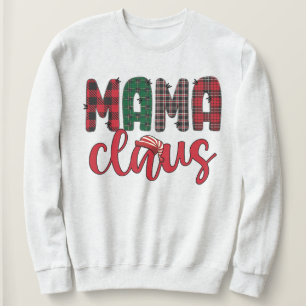 Mama Claus Family Matching Christmas Outfit Sweatshirt