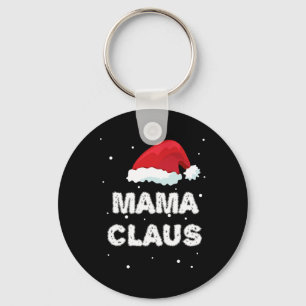 Mama Claus - Family Outfit - Pajama Matching Xmas  Key Ring