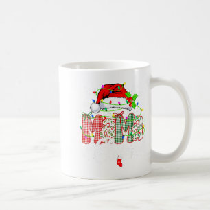 Mama Claus Shirt Christmas Lights Pajama Family Ma Coffee Mug