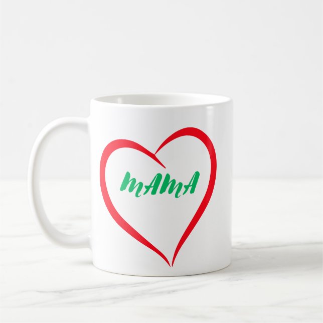 Mama Coffee Mug (Left)