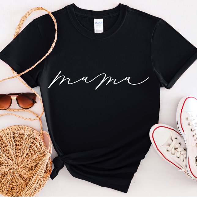 Mama Cute Script T-Shirt (Creator Uploaded)