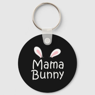 Mama Daddy Bunny Easter Day Dad Pregnant Mum Match Key Ring