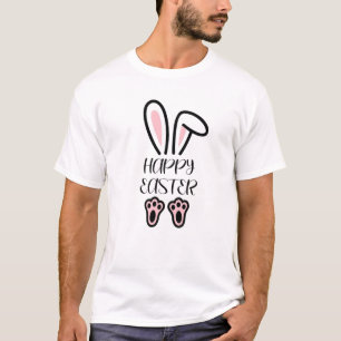 Mama Daddy Bunny Easter Day Dad Pregnant Mum Match T-Shirt