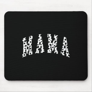 Mama Dalmatian Pattern Mummy Funny Happy Mothers Mouse Pad