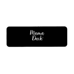 Mama Duck , Cute Duck, Mors Day, Gifts  Mum