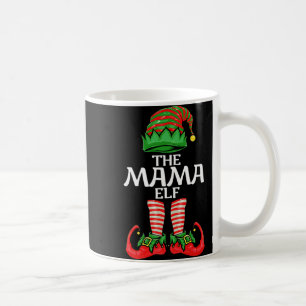 Mama Elf Mother Christmas Family Matching Group Pr Coffee Mug