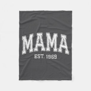 Mama Est 1969 Mom D Mothers Day Ized  Fleece Blanket