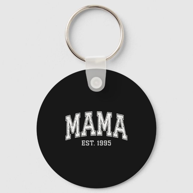 Mama Est 1995 Mom D Mothers Day Ized  Key Ring (Front)