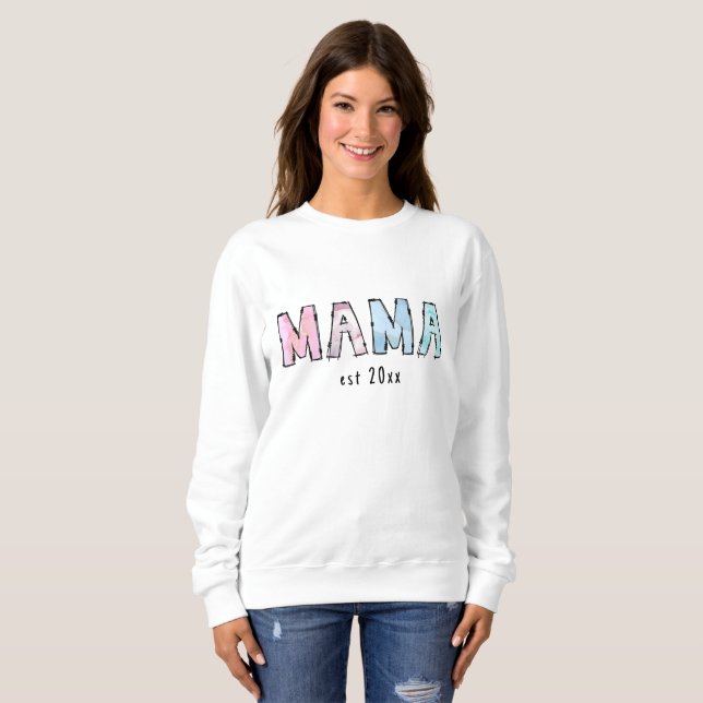 Mama est Basic Sweatshirt t-shirt (Front Full)
