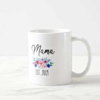 Mama Established 2019 Mug, Mug, Funny Coffee Mug, Mug
