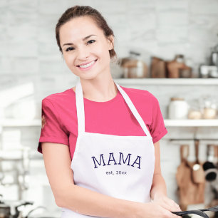 Mama Established 🍳 Personalised Mothers Day Gift Standard Apron