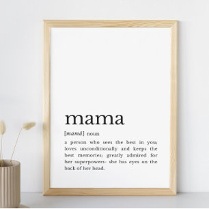 Mama Filipino Wall Art Philippines Poster
