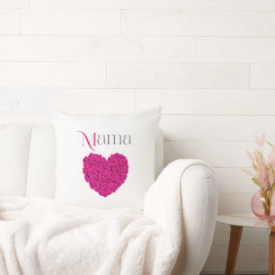 Mama Floral Beautiful Mother’s Day, Birthday Gift  Cushion