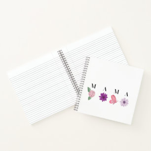 MAMA Floral Coaster – Mother’s Day, Birthday Gift  Notebook