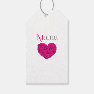Mama Floral Mothers Day Birthday Editable Version Gift Tags
