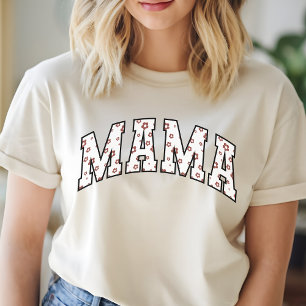 Mama floral shirt, Birthday gift for mum, Mum Gift T-Shirt