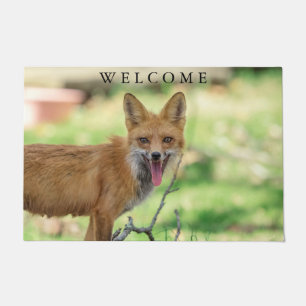 Mama Fox in the Hudson Valley Doormat