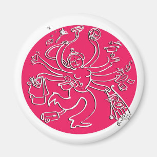 mama goddess magnet