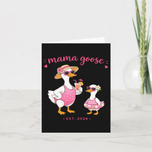 Mama Goose Est 2026 New Mum Gift Mothers Day Card