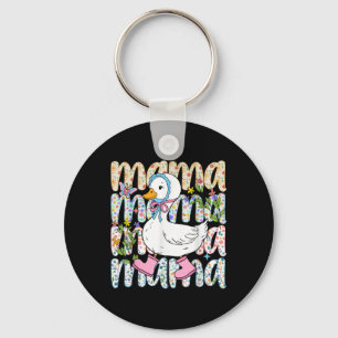 Mama Goose Funny Silly Goose Mum Humour Mothers Da Key Ring