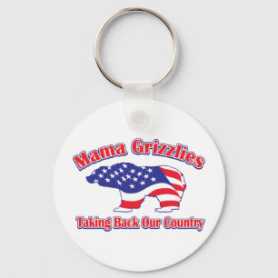 Mama Grizzlies Key Ring