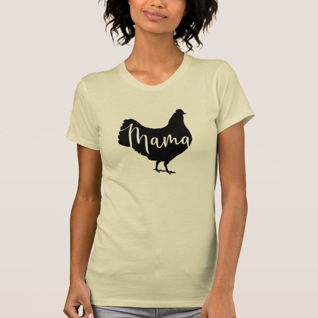 Mama Hen Chicken T-Shirt (Front)
