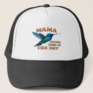 Mama Hummingbird – Flying High in the Sky Edition Trucker Hat