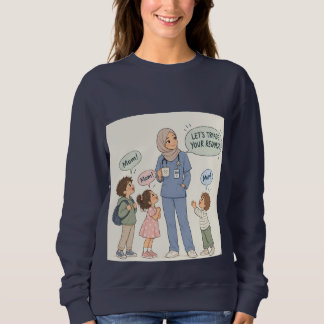 Mama is a nurse sweatshirt