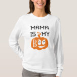 Mama is my Boo, Black and Orange Design T-Shirt<br><div class="desc">Do you want to celebrate halloween in a funny scary way? Here is a design perfect to be gifted for halloween, birthdays, school either to yourself or your beloved ones including your best friends as well as the kids in your family. Thank you in advance for purchasing our product and...</div>
