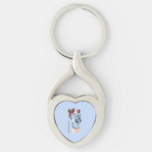 Mama ist die beste key ring