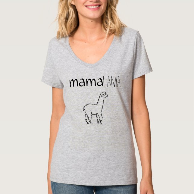 mama lama T-Shirt (Front)
