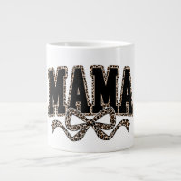 Mama Leopard Coquette Bow – Retro Varsity Mama Des