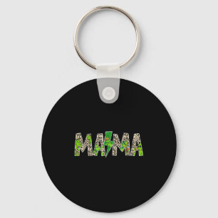 Mama Leopard Retro Mum Nanny Grandma Mother's Day  Key Ring