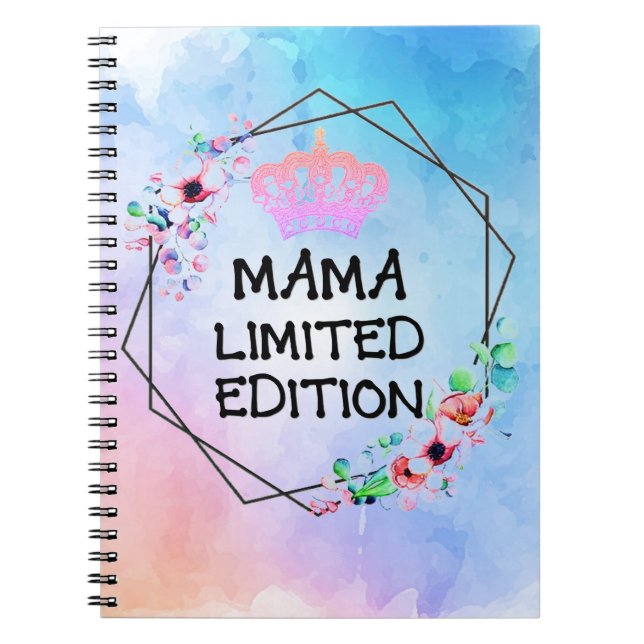 MAMA LIMITED EDITION - Flowers & Crown Journal (Front)