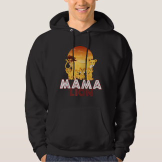 Mama Lion Big Cat Family Mother Children Hoodie